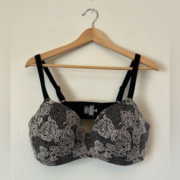 knix Other - Knix Wing Woman Contour Bra in Lace Peony